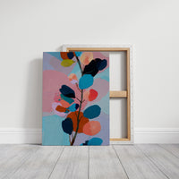 Abstract Botany in Pastel Symphony