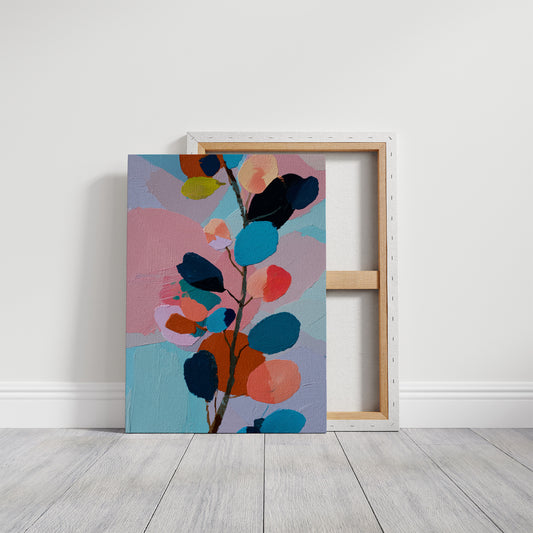 Abstract Botany in Pastel Symphony
