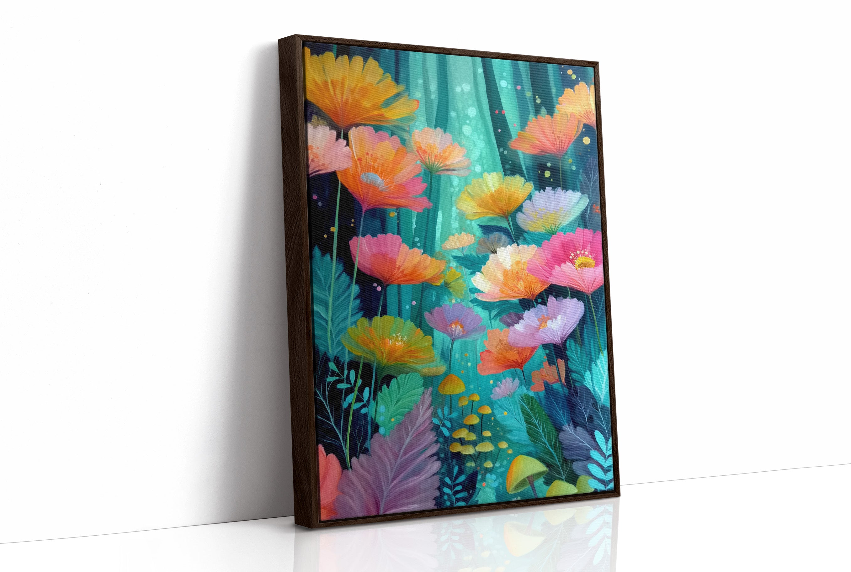 Poppies Dance In Midnight Gardens