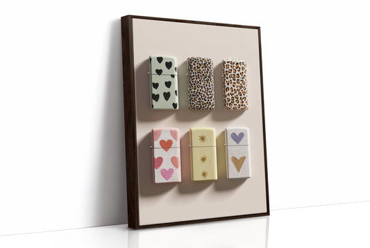 Lighters, Hearts and Leopard Print
