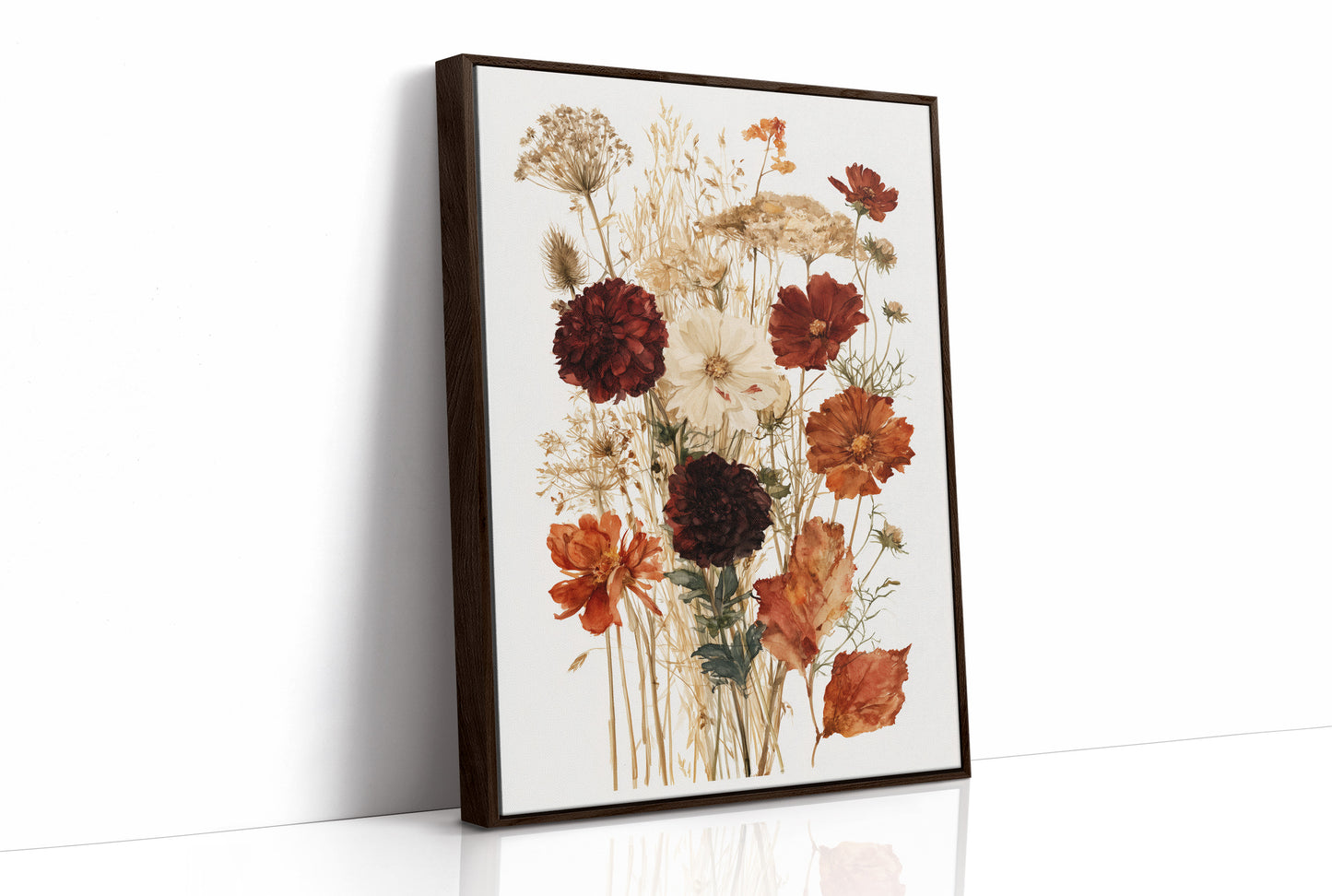 Autumn Pressed Flower Bouquet