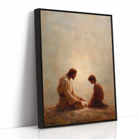 Sacred Moment in Gentle Light