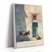 Respite Beneath the Sunlit Door