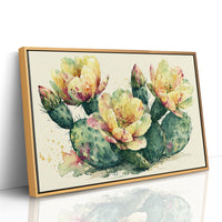 Prickly Pear in Golden Bloom