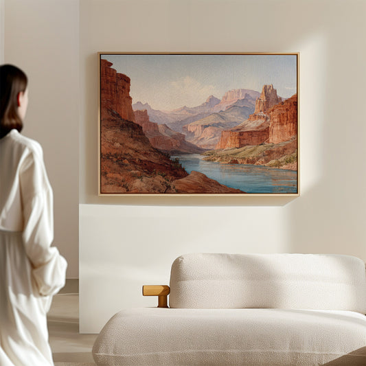 Ancient Waters Carve Desert Kingdoms