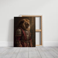 Noble Mane In Royal Attire