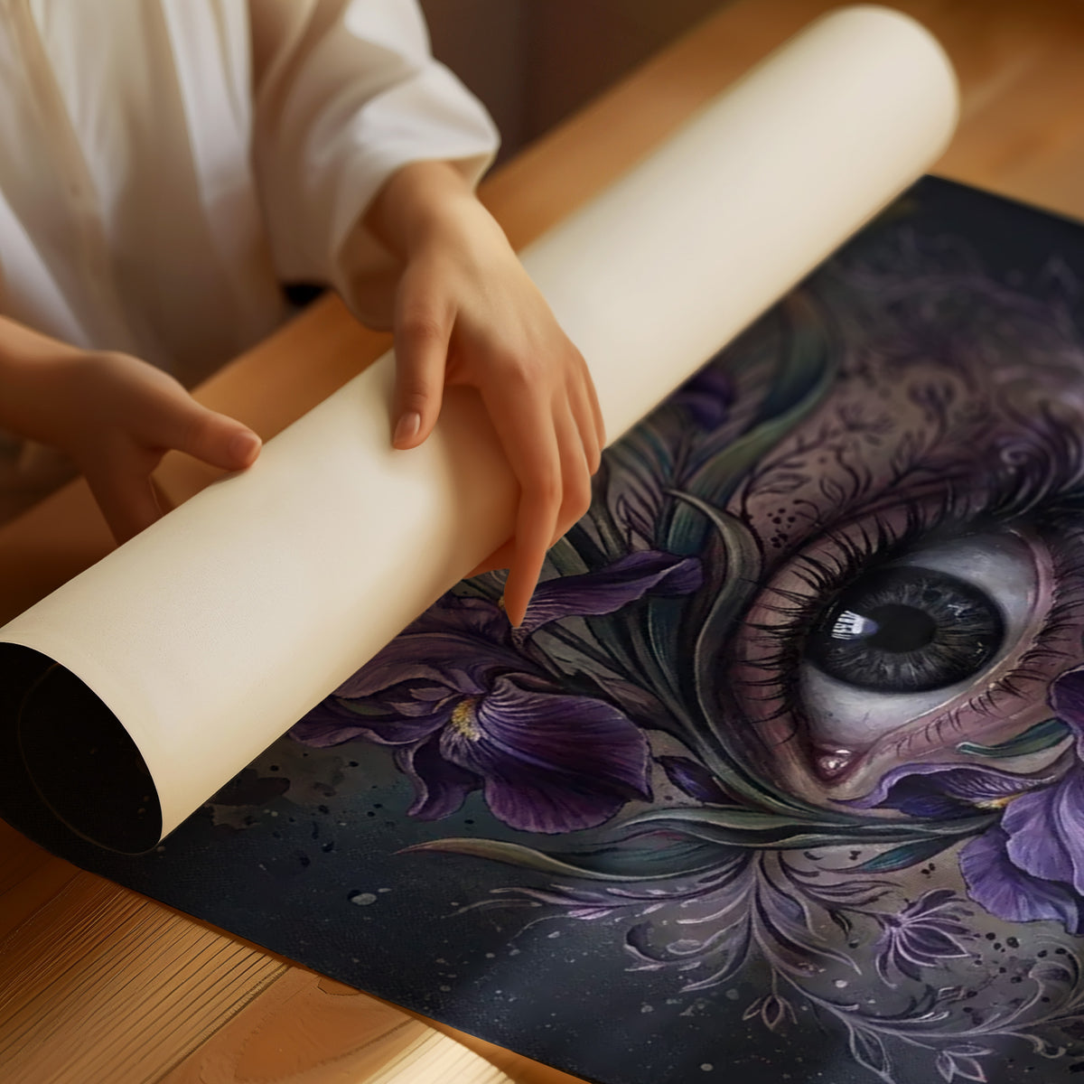 The Iris Watches Back
