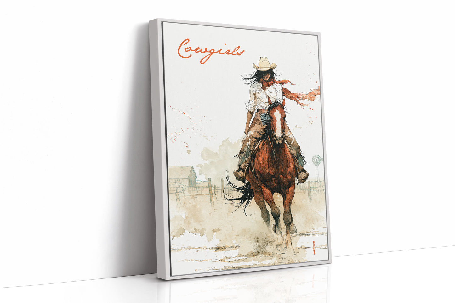 Cowgirls Head-On