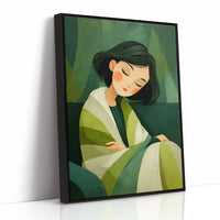 She Rests Inside the Green