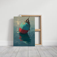 Coastal Buoy Dances With Tide