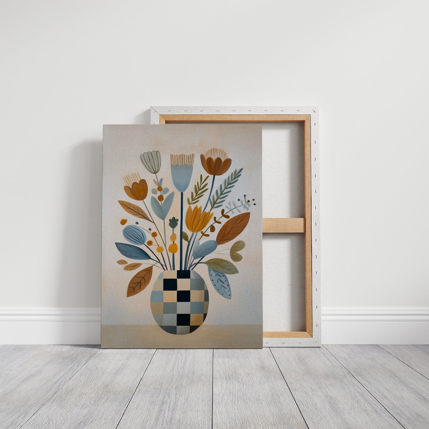 Geometric Vessel, Botanical Dreams