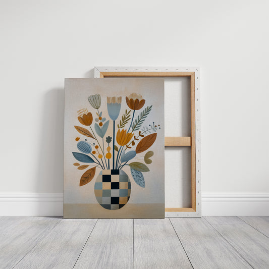Geometric Vessel, Botanical Dreams