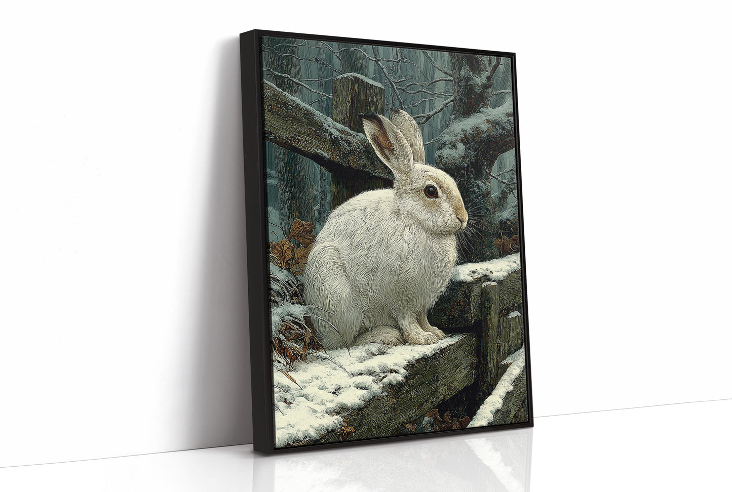 Snowshoe Hare at Dusk