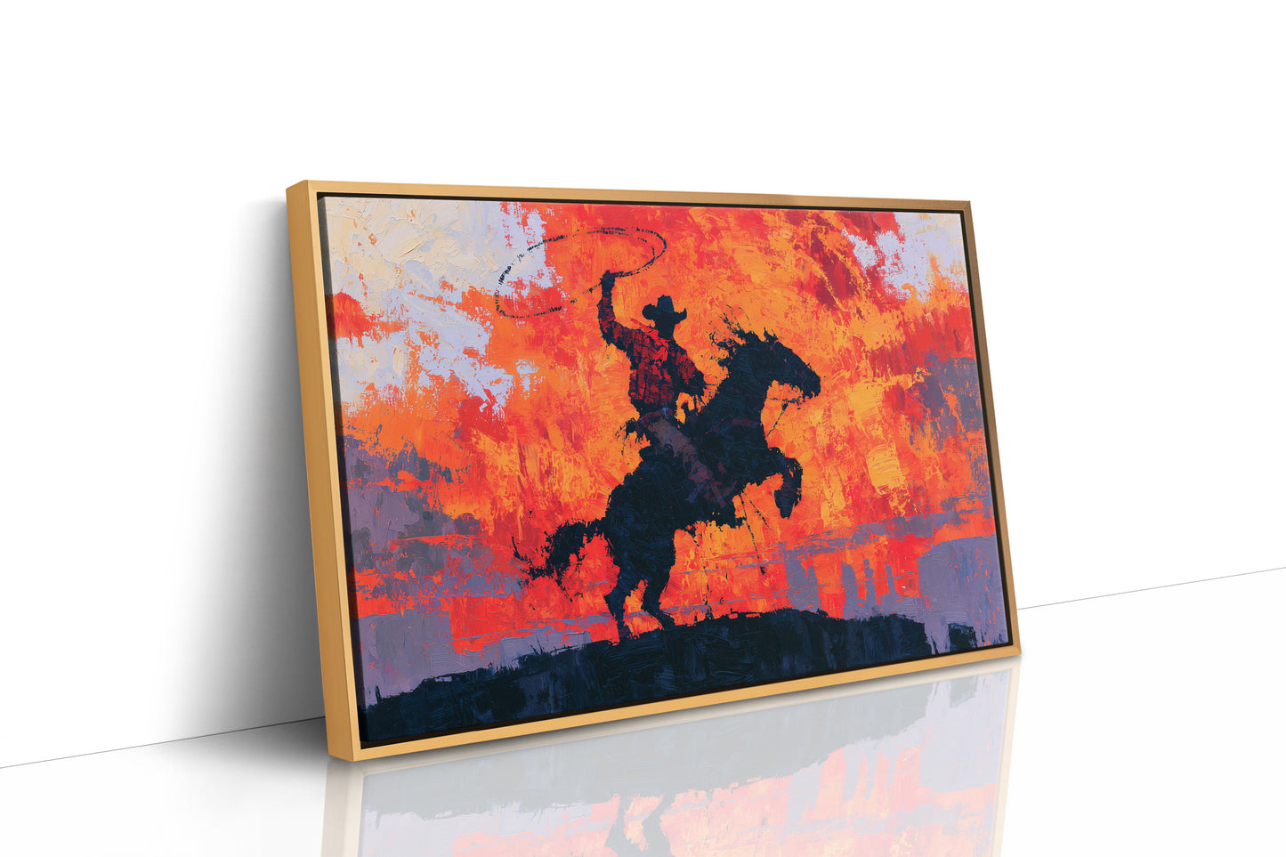 Cowboy at Sundown, Lasso High