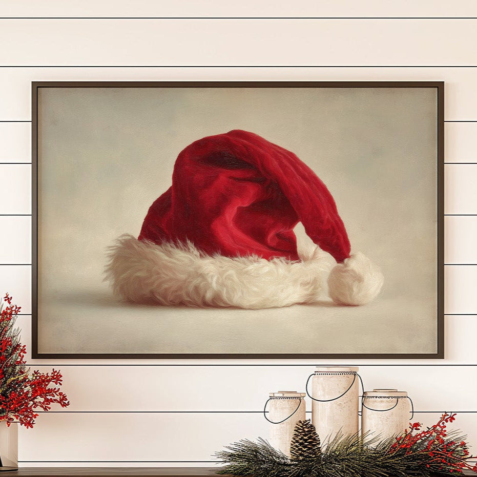 Santa's Hat Rests Between Adventures