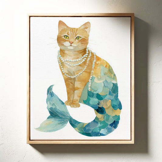 Emerald Tides and Feline Grace