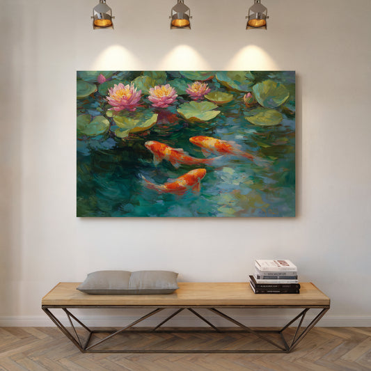 Beneath Lilies, Koi Dance Free