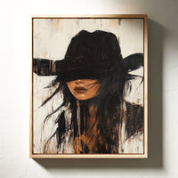 Outlaw Grace Western Cowgirl Portrait