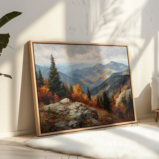 Autumn Peaks Paint Mountain Stories