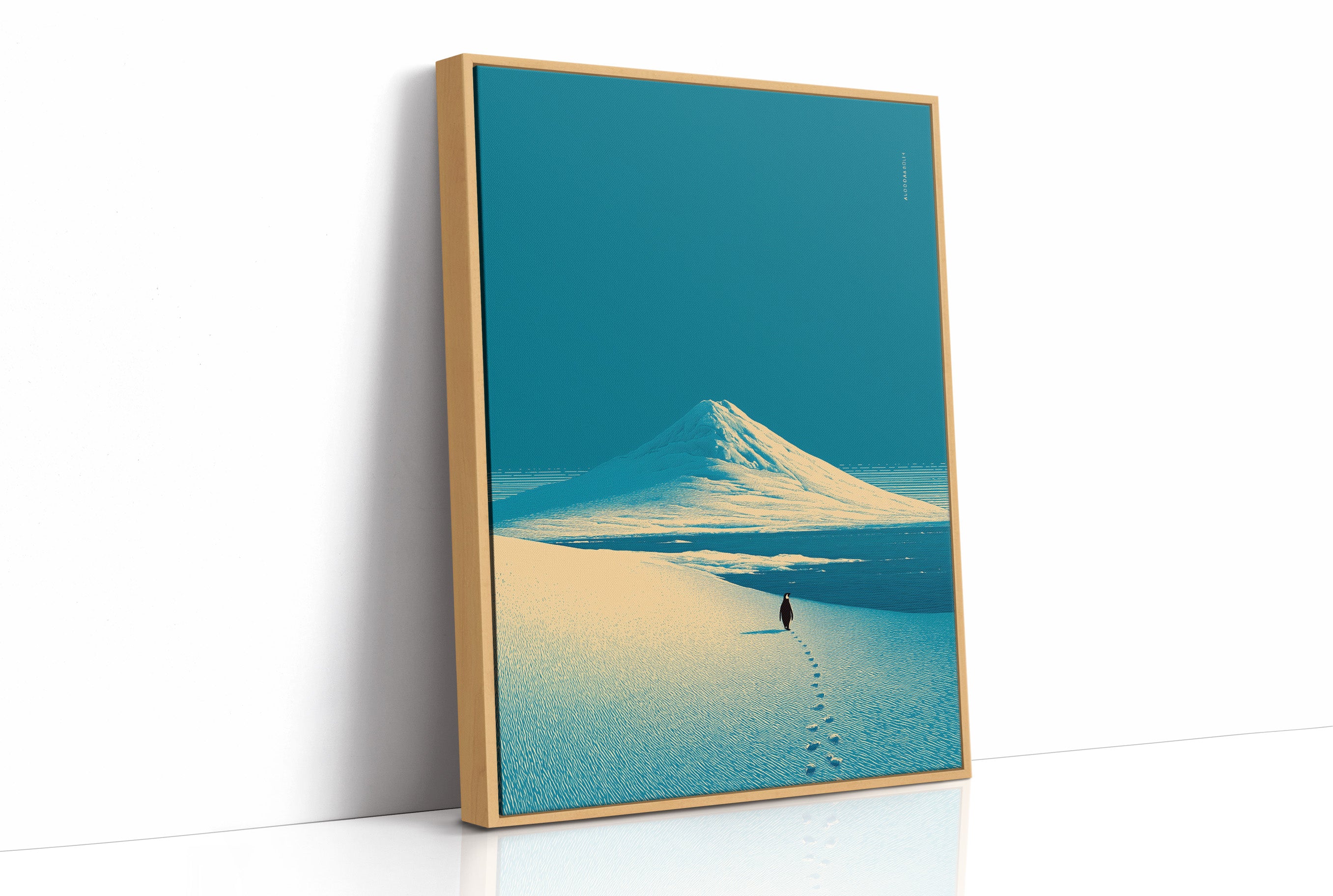 One Set of Prints in the Snow
