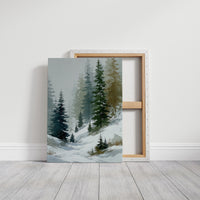 Snow Fell and Stayed a While