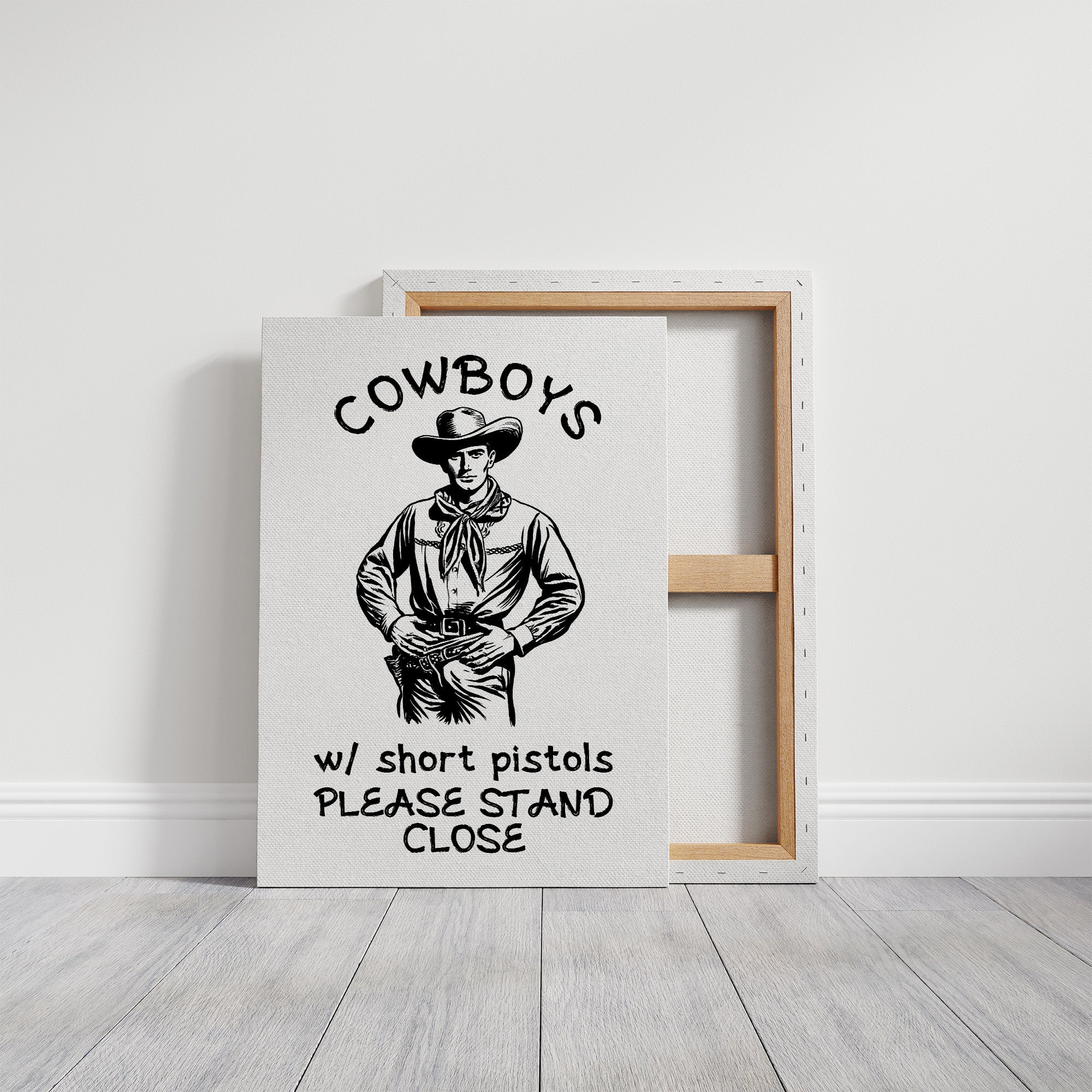 Cowboys With Short Pistols