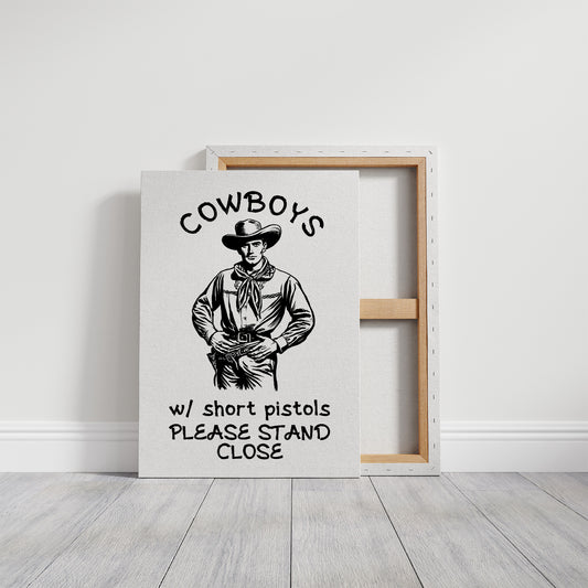 Cowboys With Short Pistols