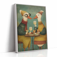Two Geese Toast Another Thursday