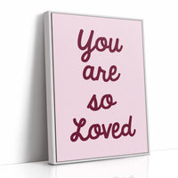 Loved in Cursive