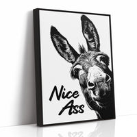 Nice Ass Donkey Humor Print