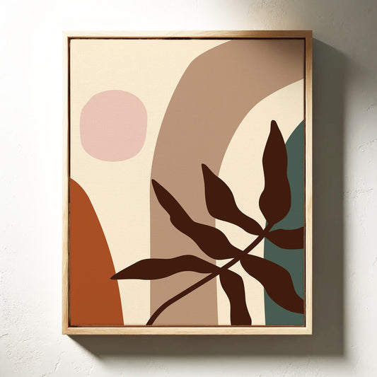 Beneath A Soft Color Canvas