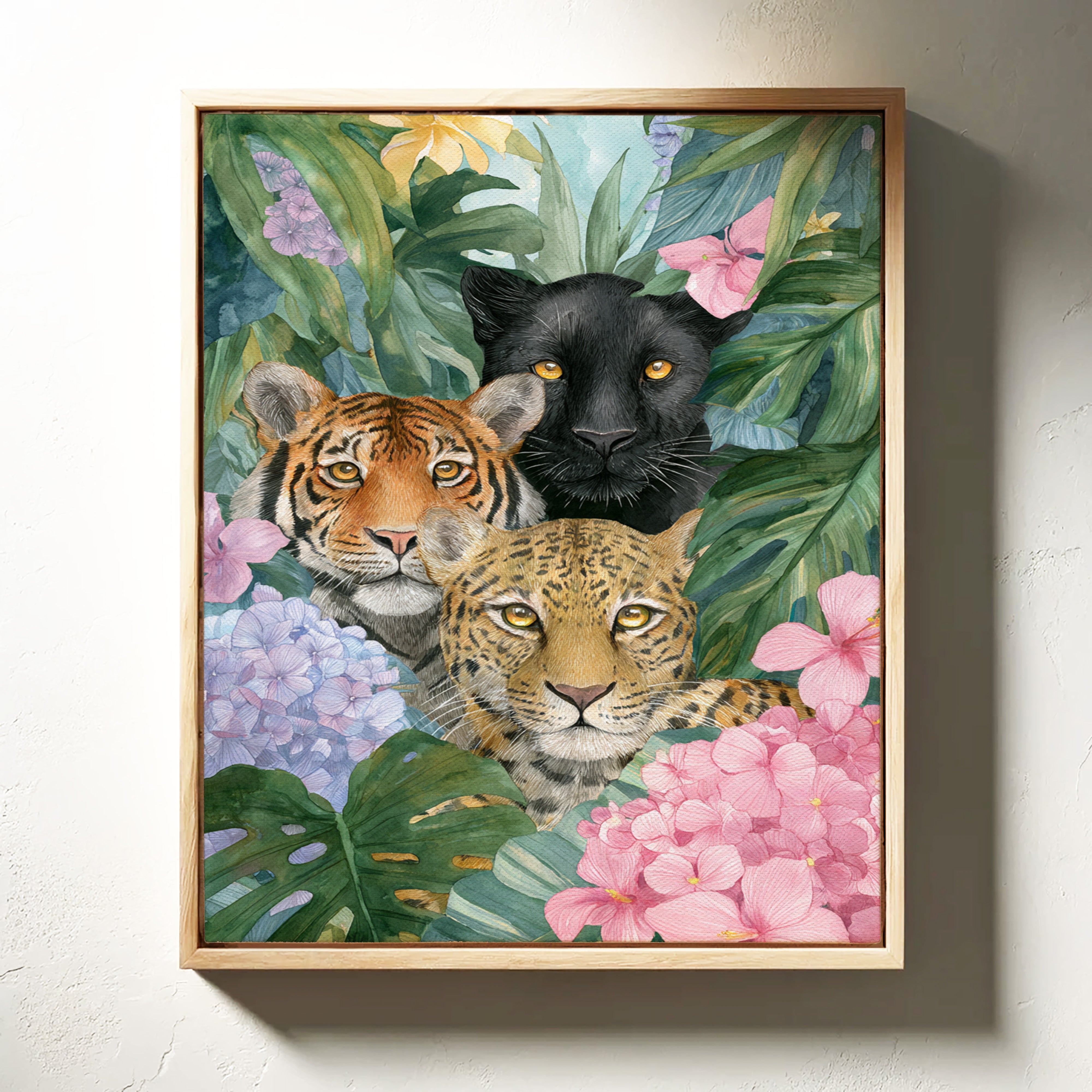 Wild Companions in Blooming Wilderness