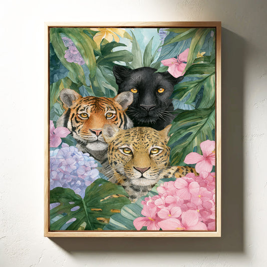 Wild Companions in Blooming Wilderness