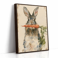 Rabbit With Carrot Impasto