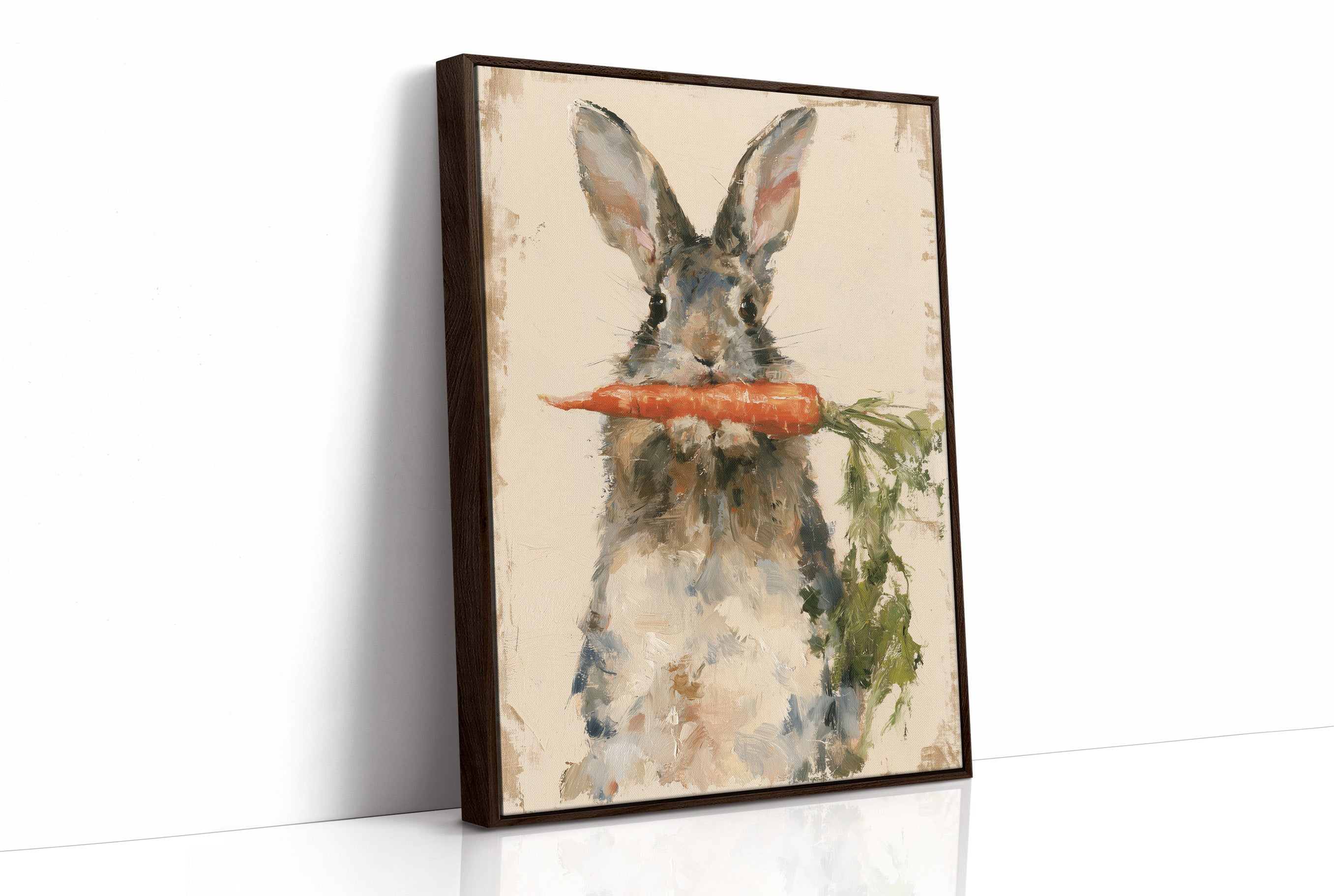 Rabbit With Carrot Impasto