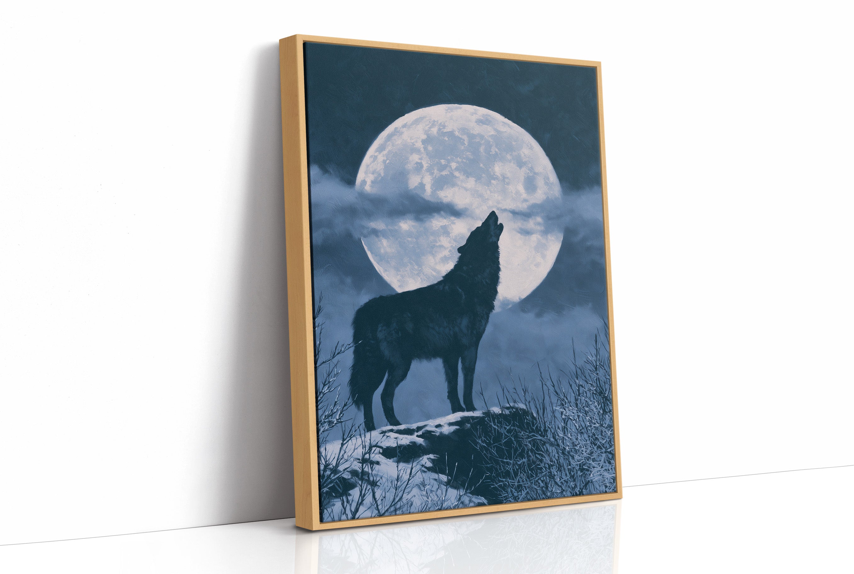 Howl Beneath the Full Moon