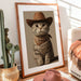 A Feline Cowboy's Daydream