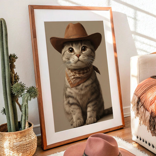 A Feline Cowboy's Daydream