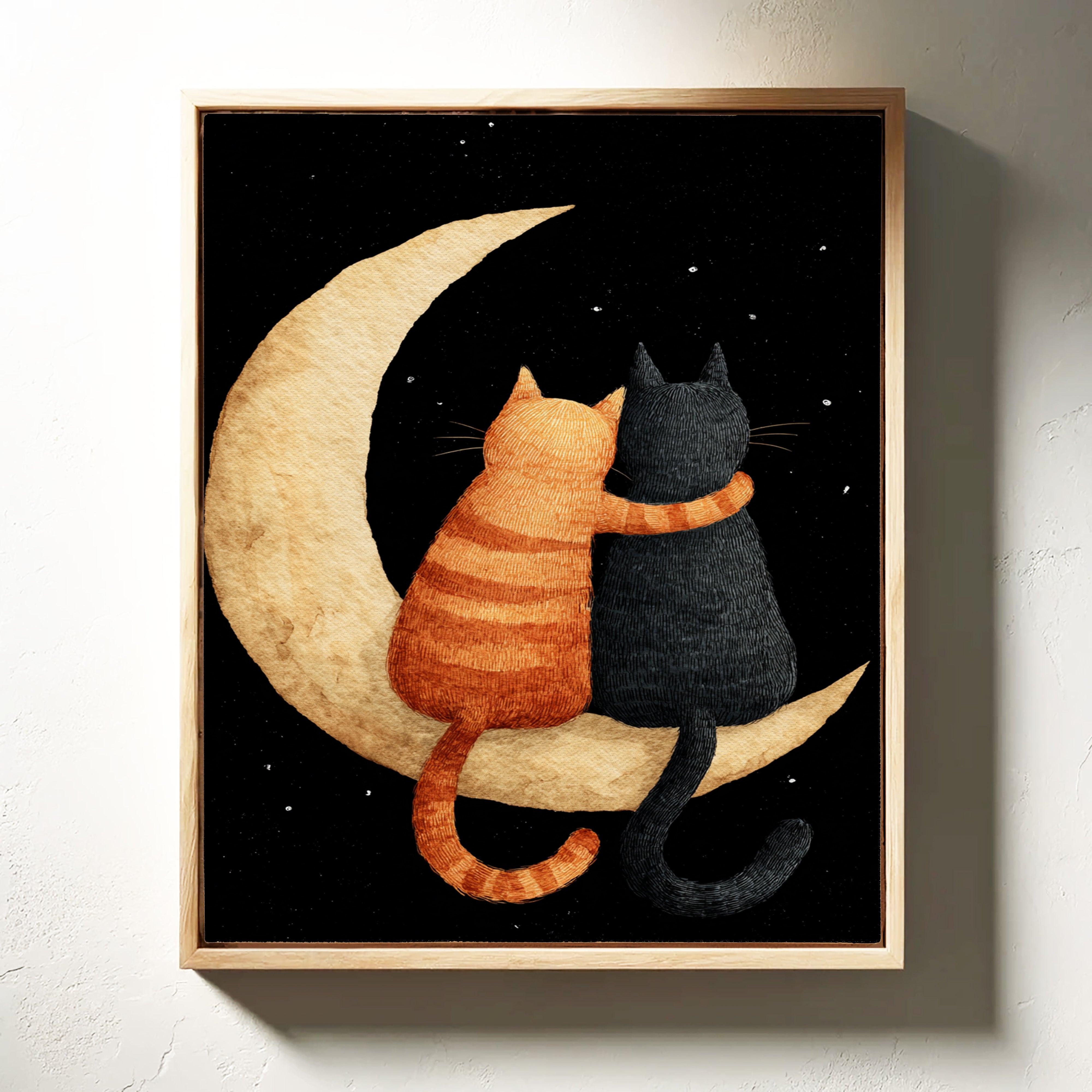 Beneath Moonlight's Gentle Embrace