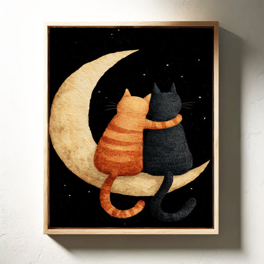 Beneath Moonlight's Gentle Embrace