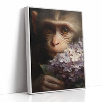 Innocence Cradled By Blooms