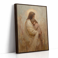 Comfort Held In Golden Light