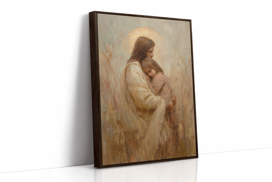 Comfort Held In Golden Light