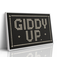 Giddy Up Western Typography