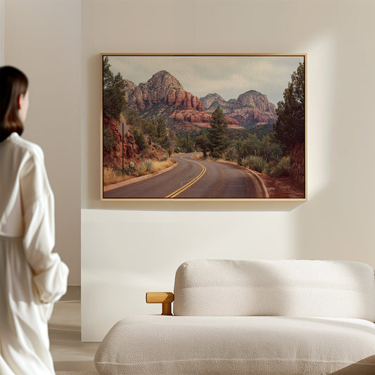 Winding Roads Lead To Crimson Peaks