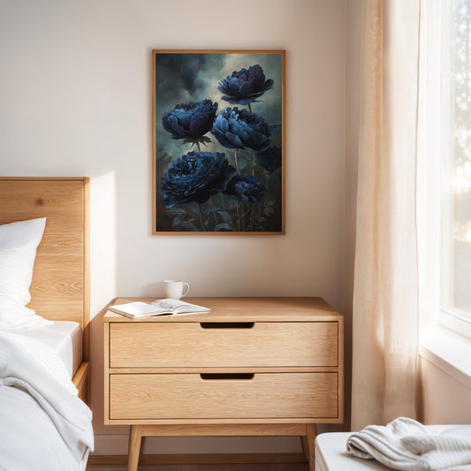 Midnight Blooms in Velvet Hues