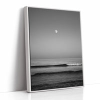 Moonlit Tide and Quiet Reflections