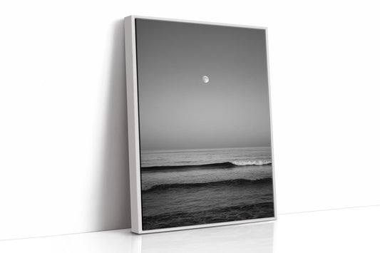 Moonlit Tide and Quiet Reflections