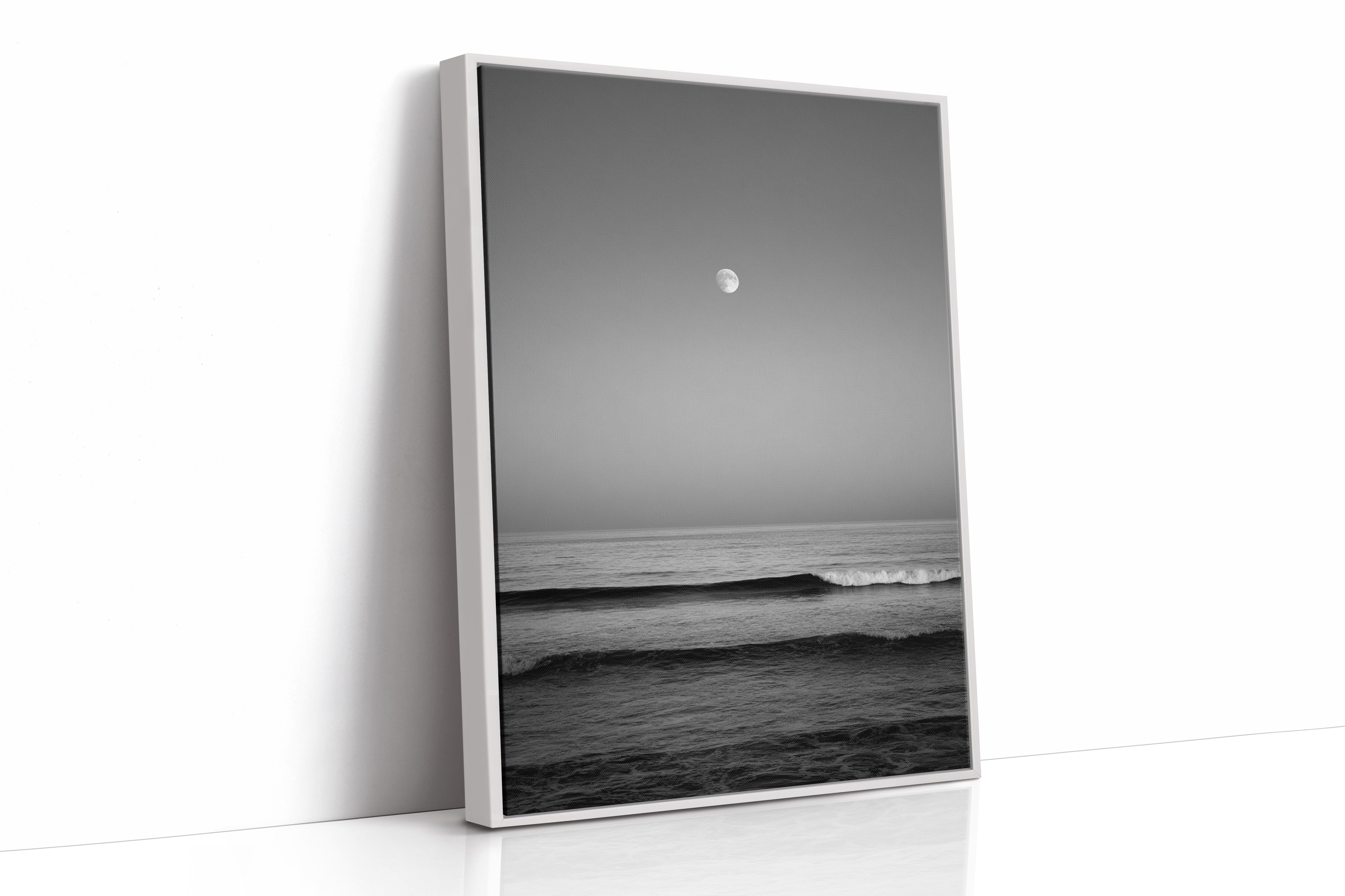 Moonlit Tide and Quiet Reflections