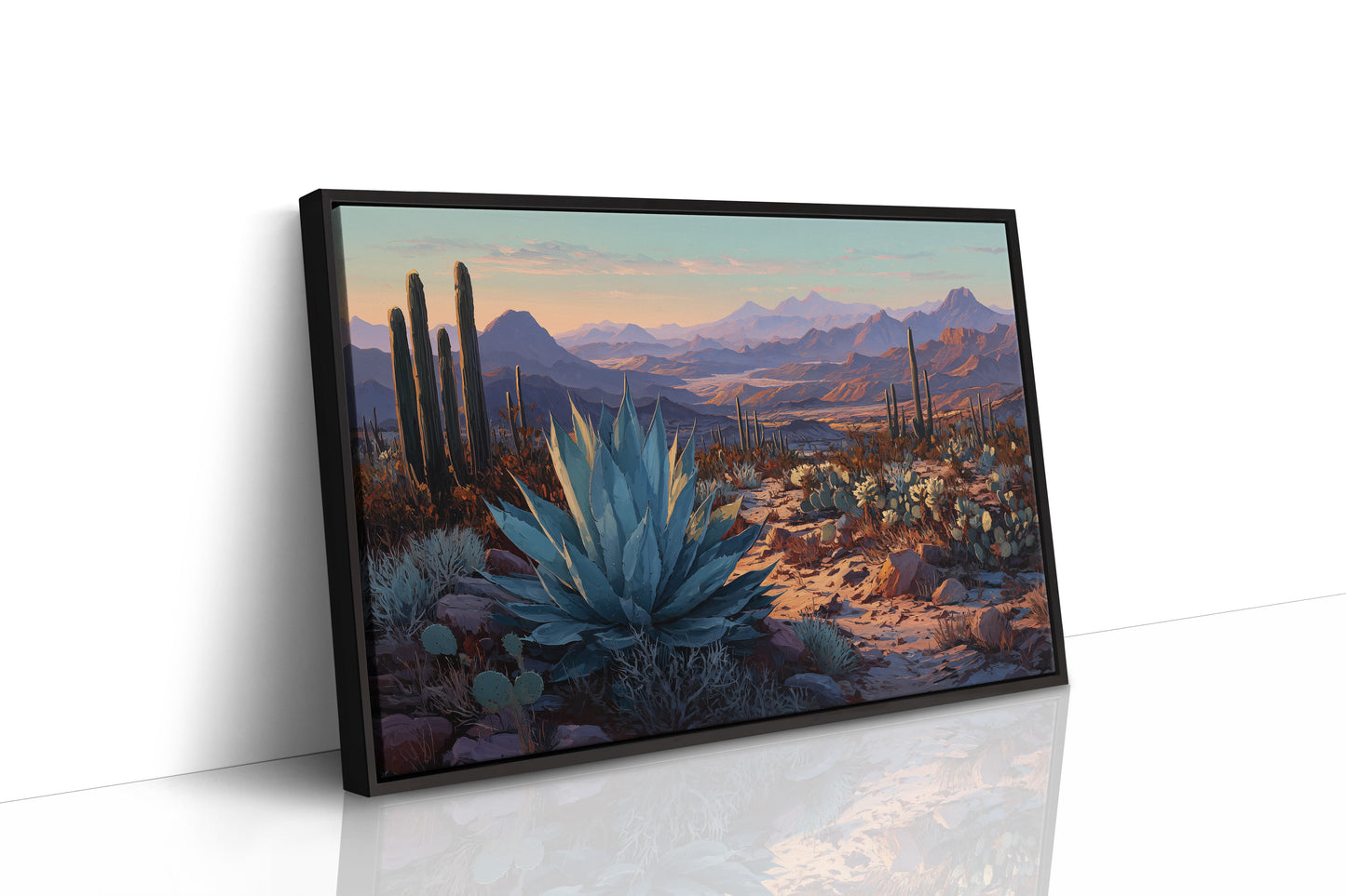 Blue Agave Greets Mountain Dawn